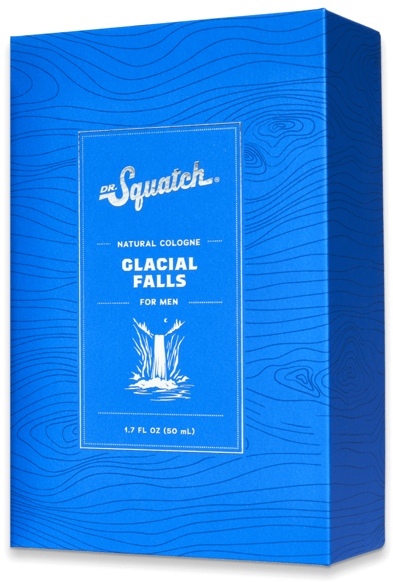  Dr. Squatch Men's Cologne Glacial Falls - Natural