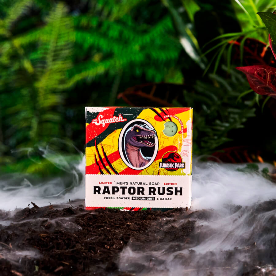 Jurassic Park x Dr. Squatch Limited Edition “King of the Briccs” Bar Soap 5  Oz