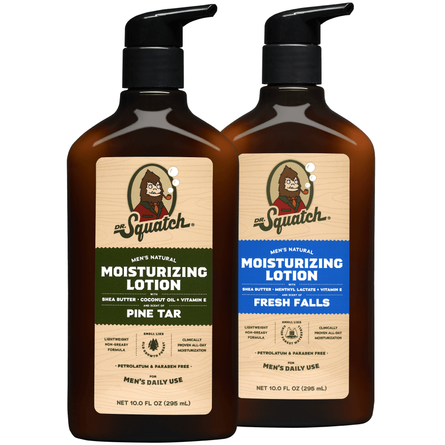 Dr. Squatch Men's Moisturizing Shampoo, Cypress Coast