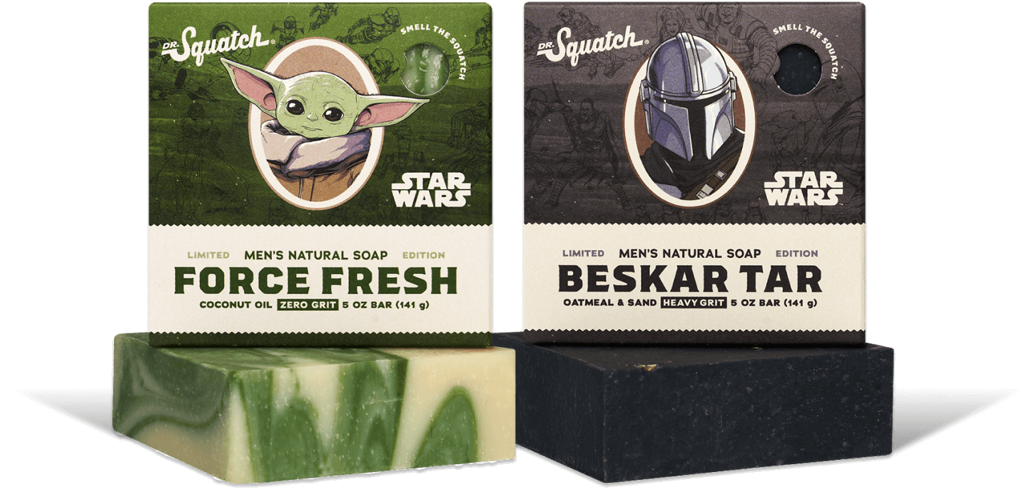 Dr. Squatch Bar Soap - Star Wars Collection I