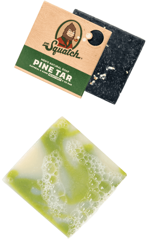 Dr. Squatch Men's Cologne and Natural Bar Soap - Woodland Pine Natural  Cologne and Pine Tar and Birchwood Breeze Men's Bar Soap - Smell rugged  woodsy and strong - Natural Cologne for