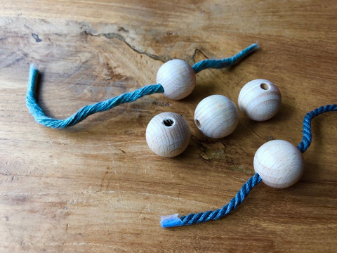 macrame beads