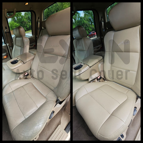 2001 Ford F150 Driver Bottom Seat Cover Install