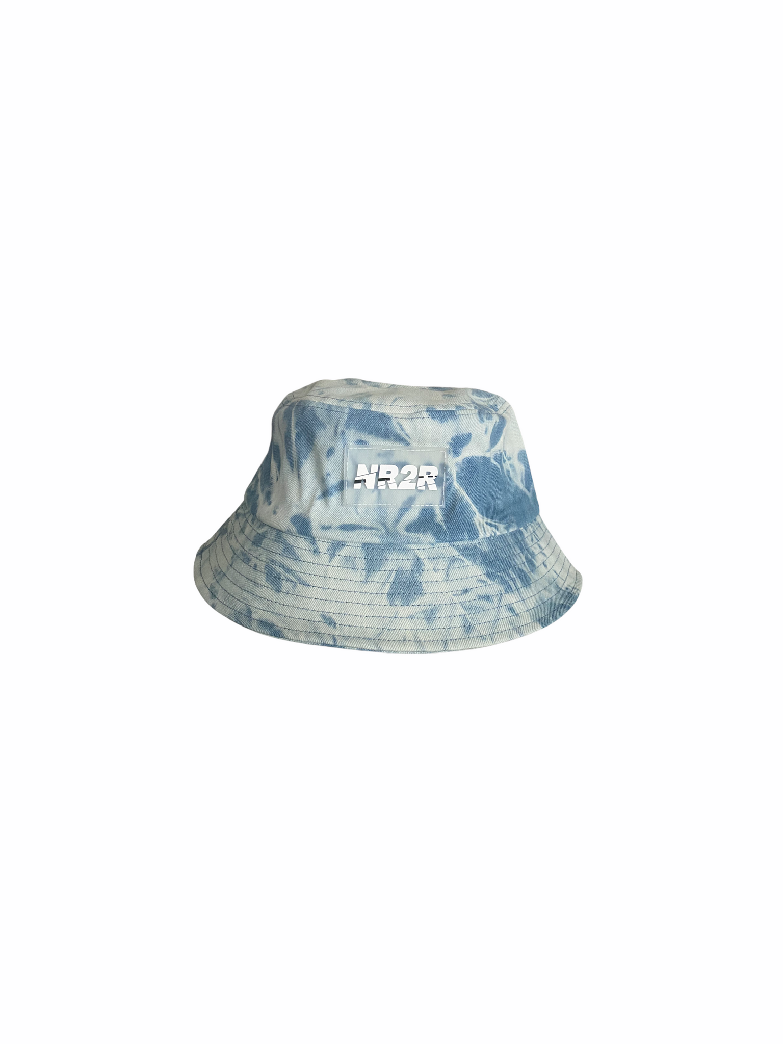 light blue denim bucket hat