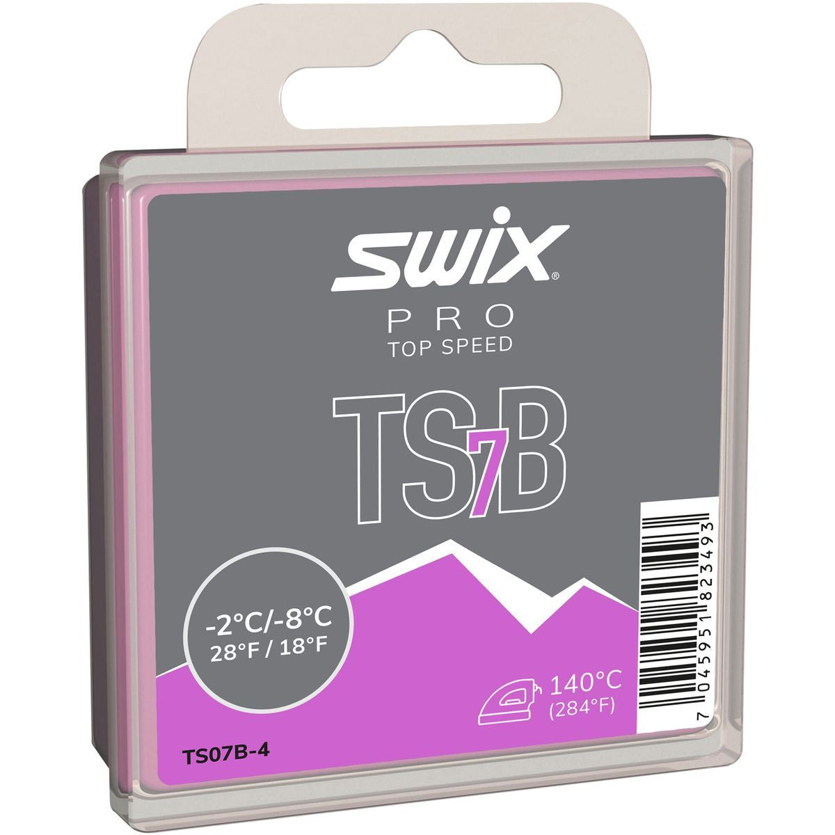 TS8 BLACK GLIDE WAX, 180 G by SWIX