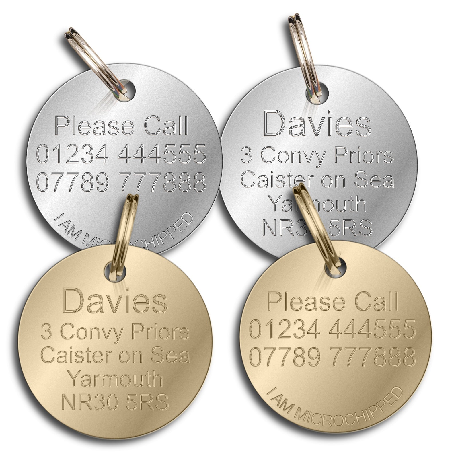 enamel dog id tags