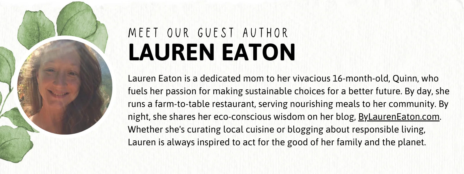 Guest Author Lauren Eaton