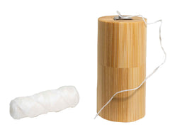 Corn Starch Dental Floss and Bamboo Case