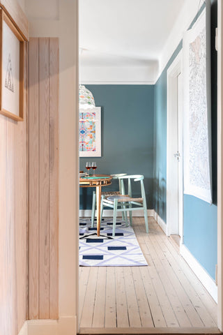 View of dining area from entryway