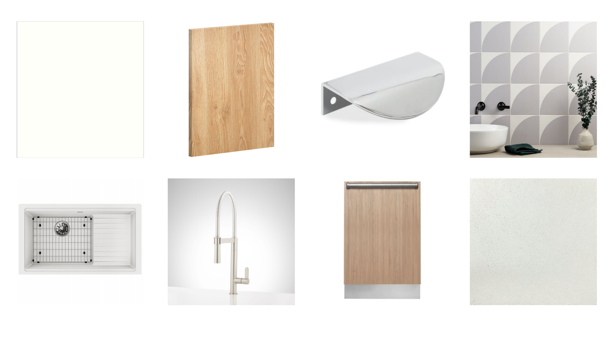 Scandi neutral home renovation moodboard