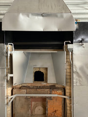 A traditional annealing furnace or kiln at Hadeland Glassworks