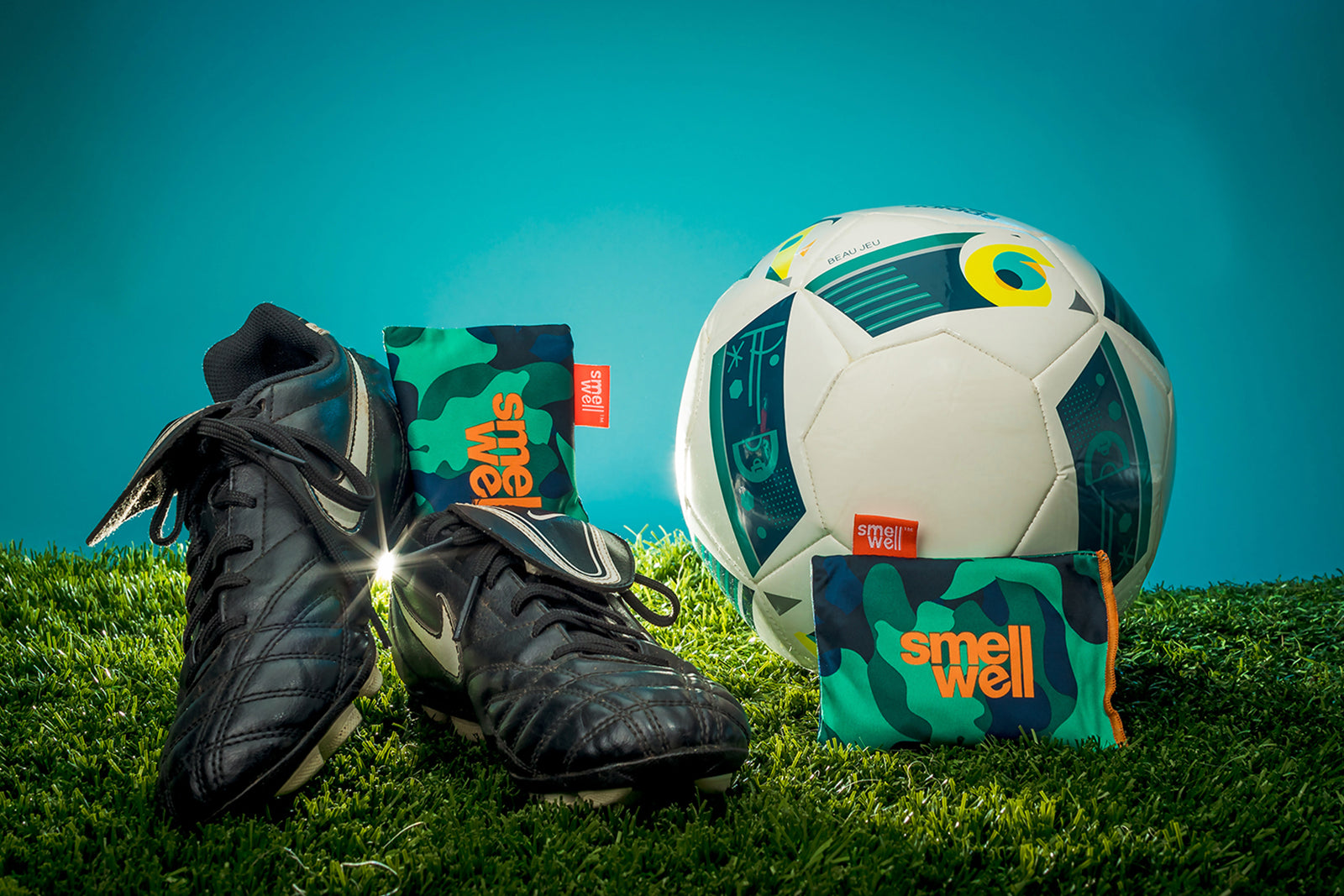 SmellWell keeps your football boots fresh