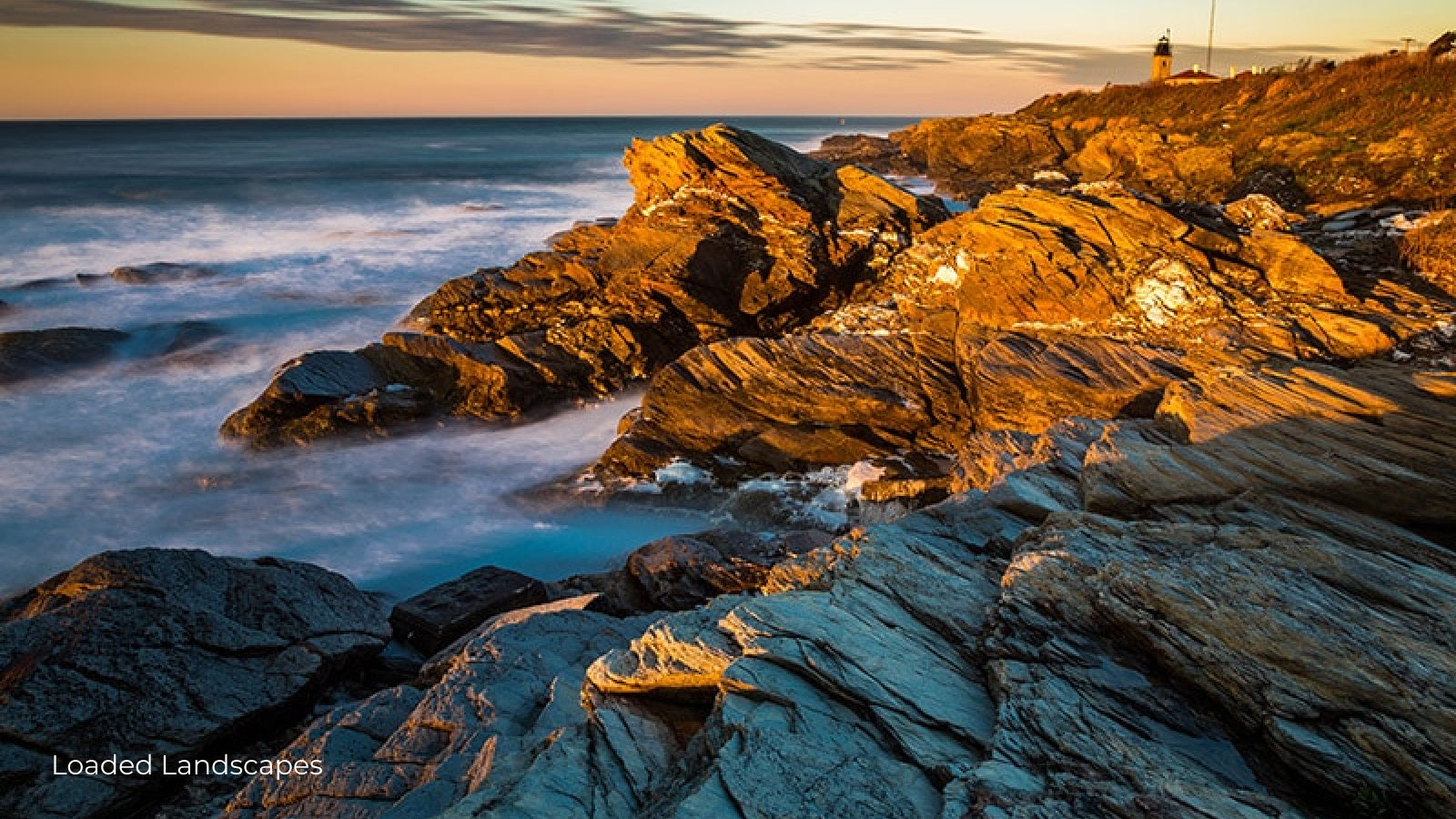 Beavertail State Park in the fall aireal view