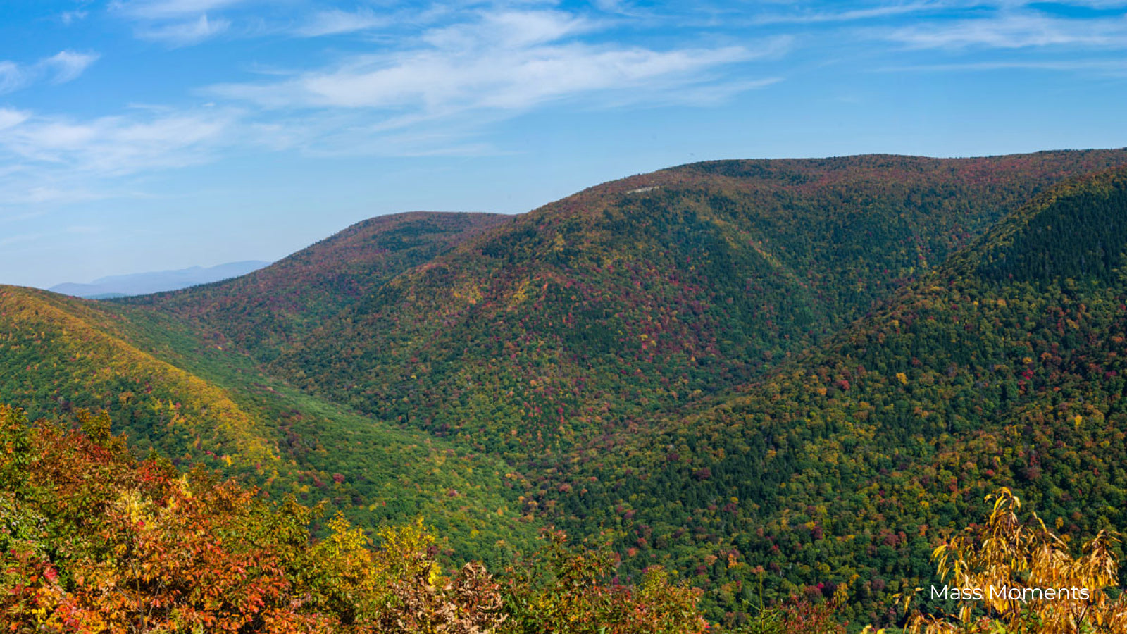 Mount Greylock State Reservation in the fall