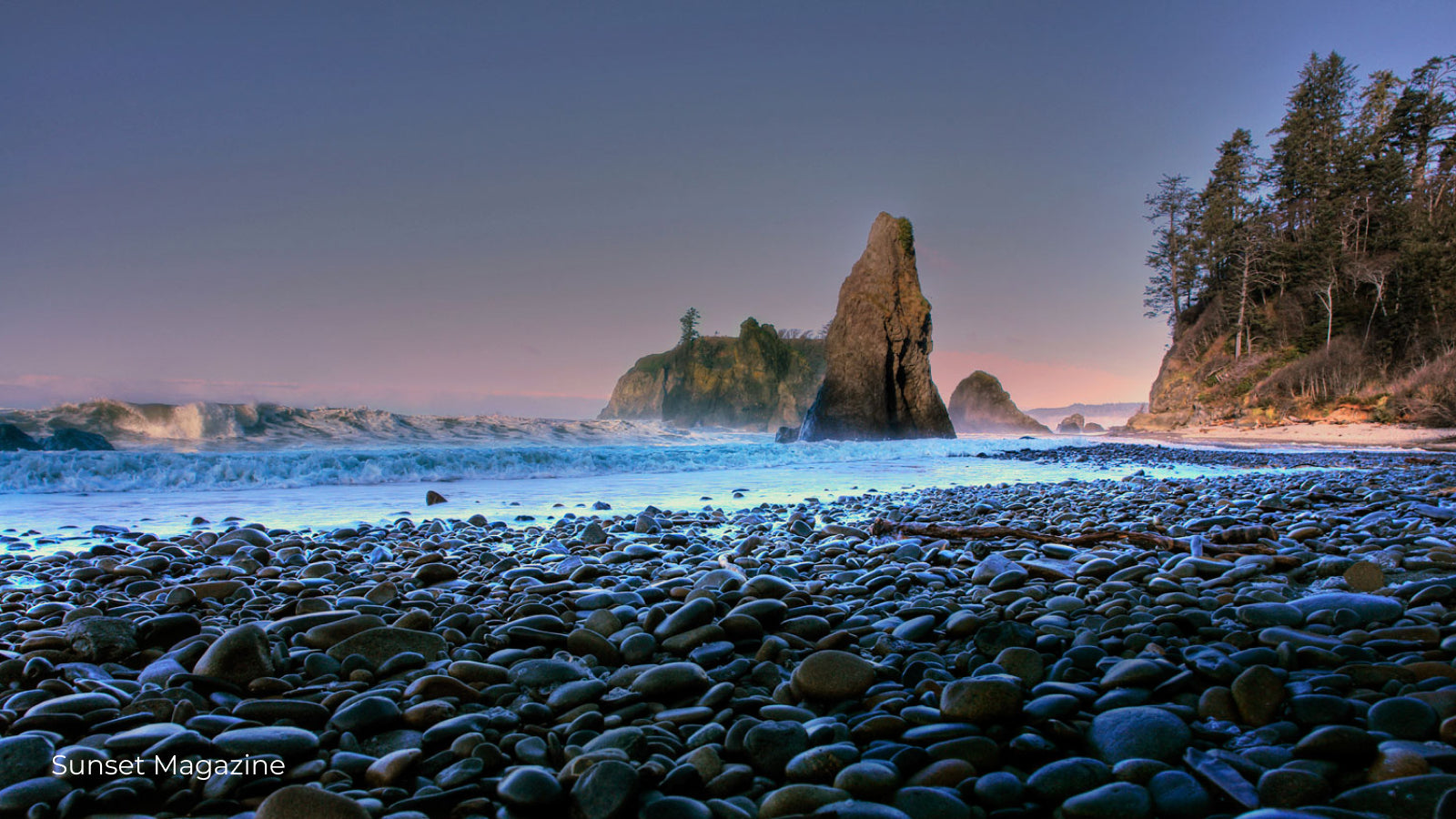 Olympic National Park at sunset