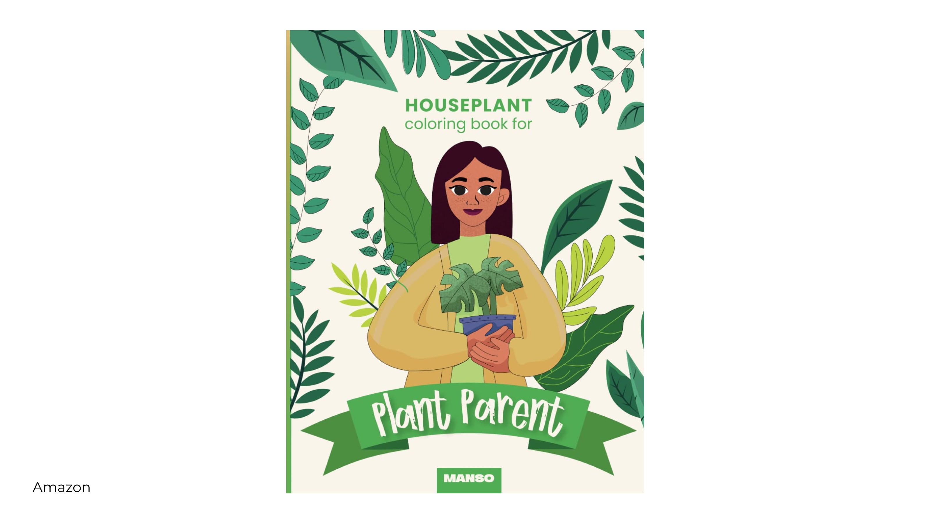 Plant parent coloring book