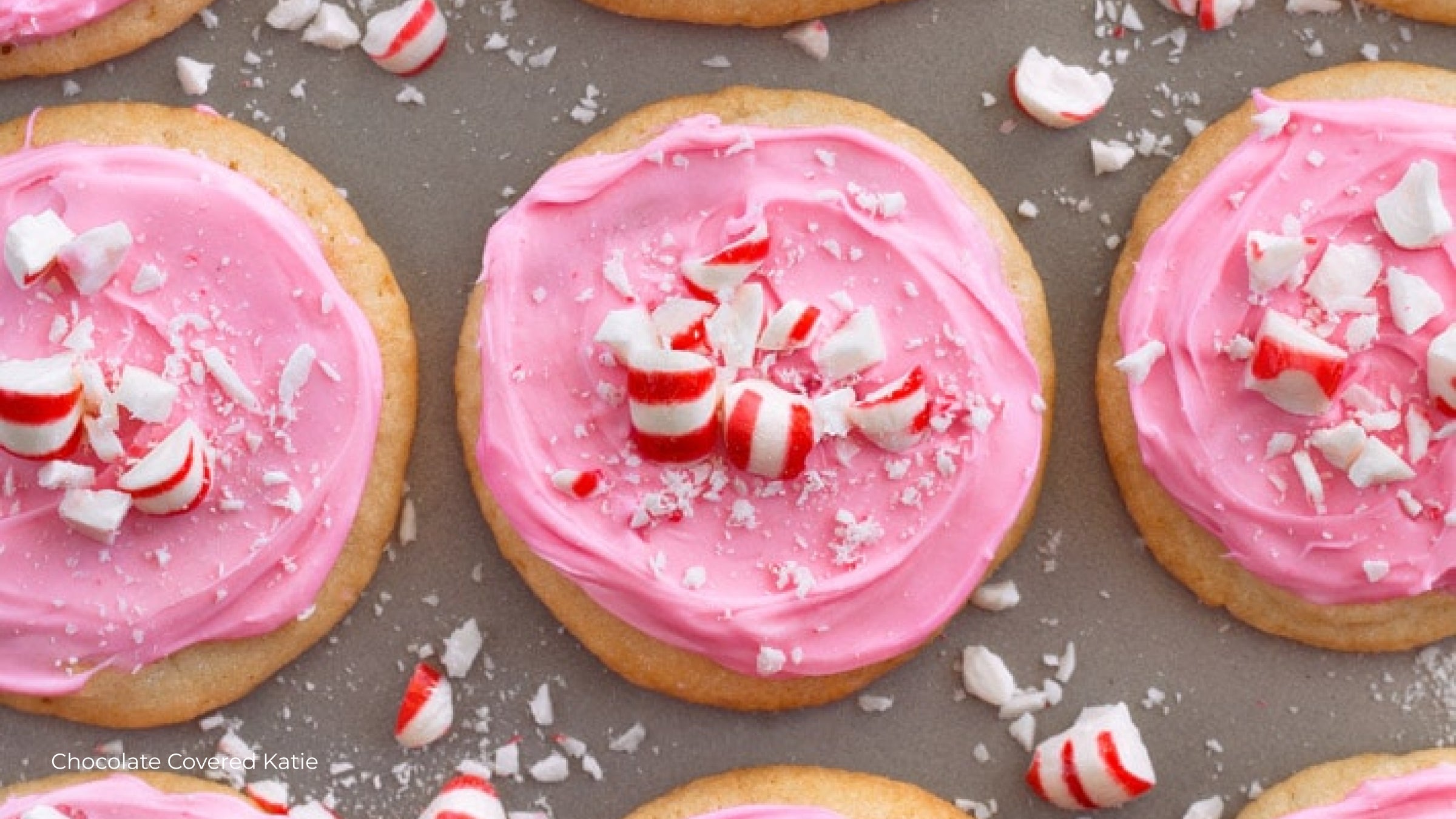 Vegan peppermint cookie recipe from Chocolate Covered Katie blog