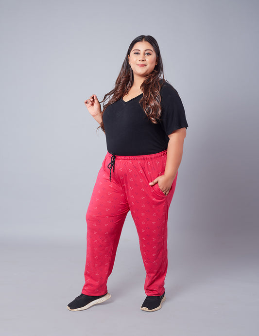Buy Comfortable Plus Size Plain Cotton Track Pants For Women In Teal Blue  Online In India - Cupidclothings – Cupid Clothings