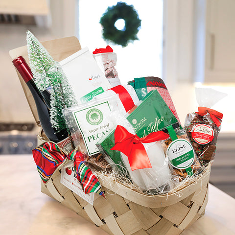 Lucy's Market Holiday Gift Guide Luxury Gift Basket