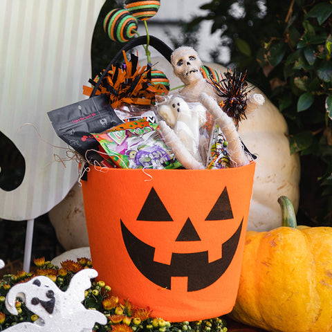 Halloween Gift Baskets and Candy Bags