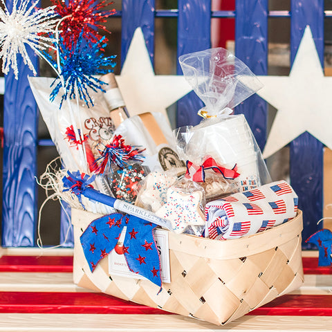 Fourth of July gift basket from Lucy's Market