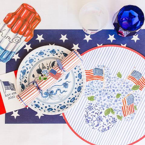 Fourth of July tabletop decor from Lucy's Market