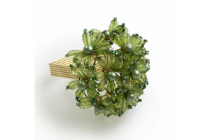 Bouquet Beaded Napkin Ring - Lucy's Market
