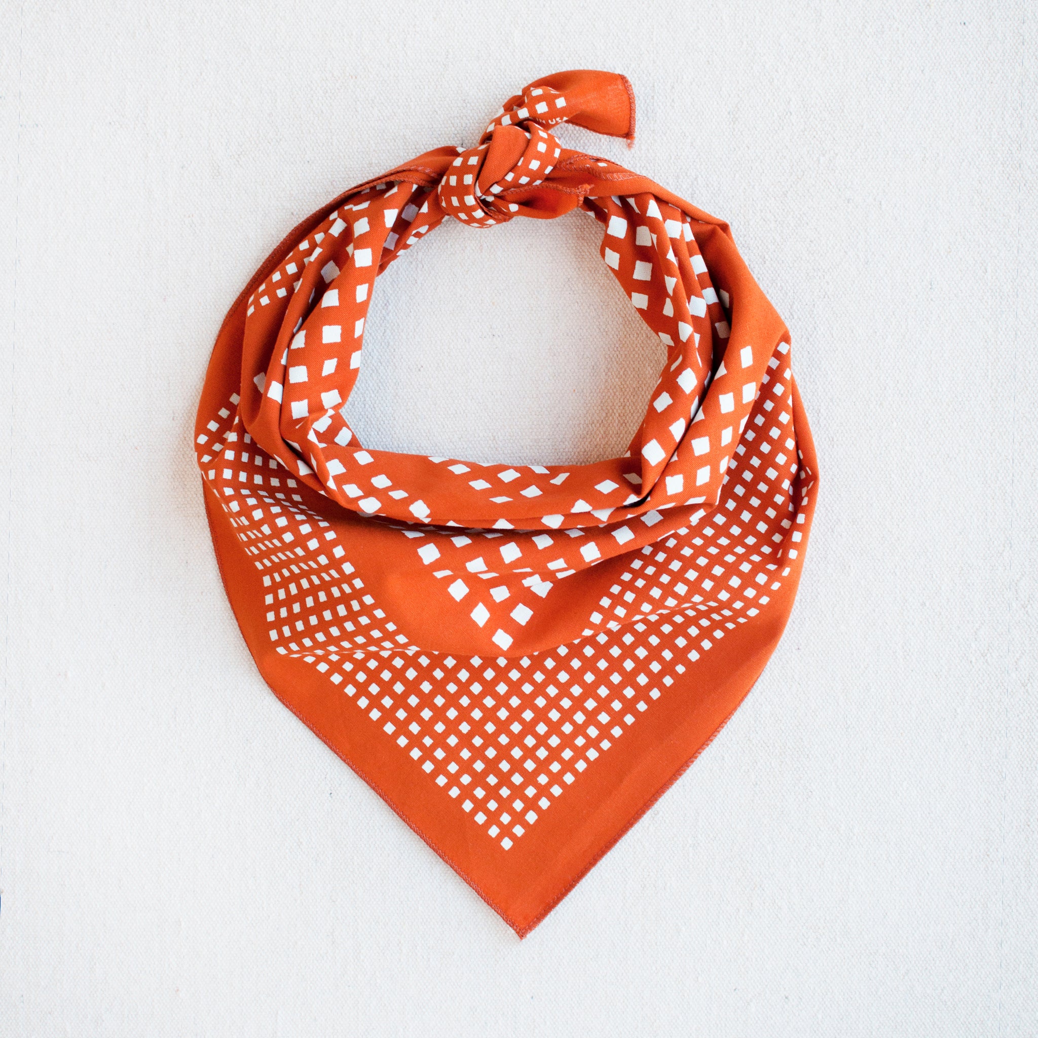 Diamond Bandana-Marmalade Orange - Abracadana