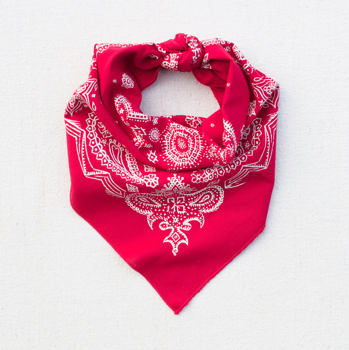 Bandana. Red Bandana Close Up with Flower Paisley Design , #sponsored,  #Close, #Red, #Bandana, #Design, #Paisley #ad