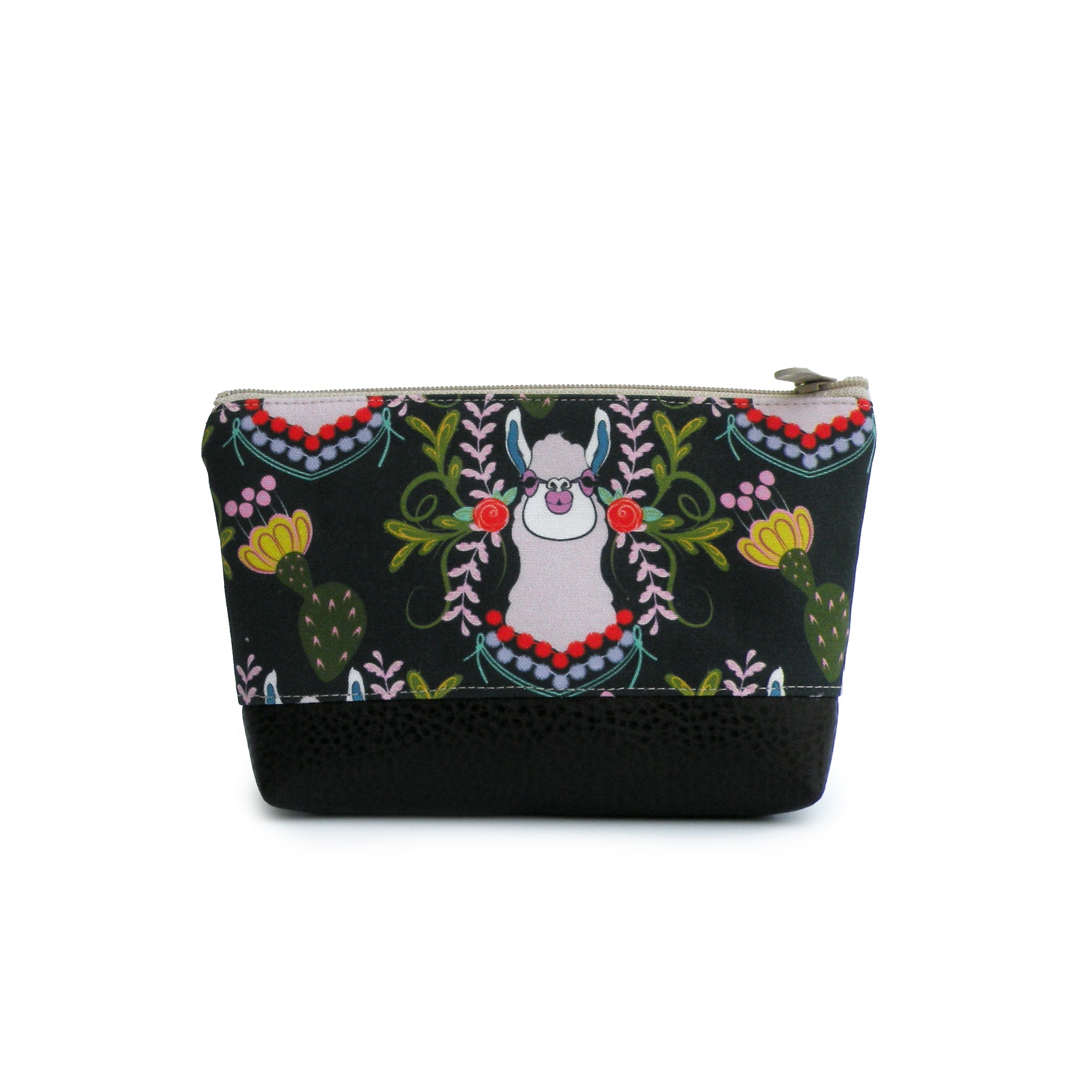 Cosmetic Clutch in Purple Alpacas – Red Staggerwing
