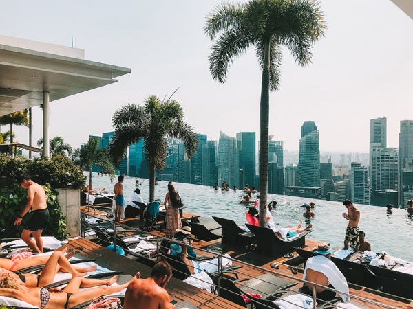 Marina Bay Sands Roof Top Pool