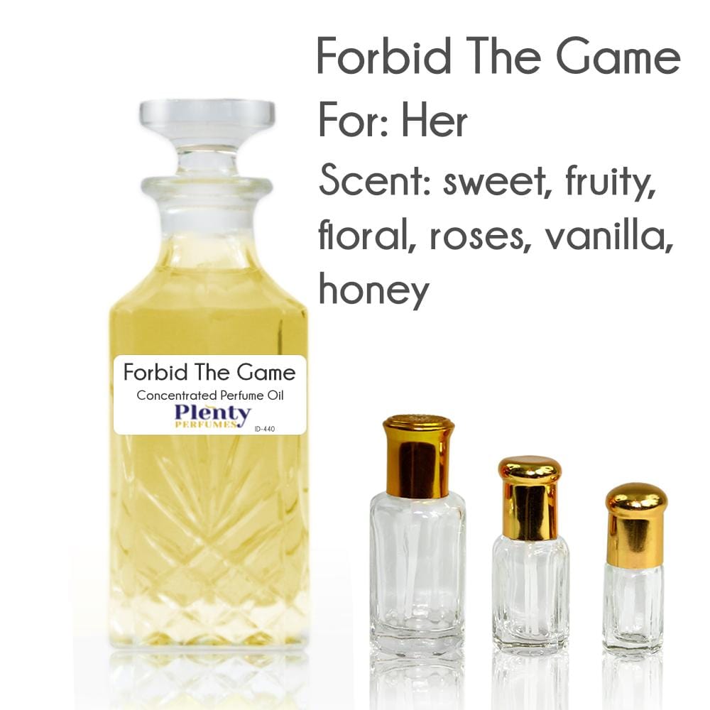 Perfume Oil Forbid The Game Attar