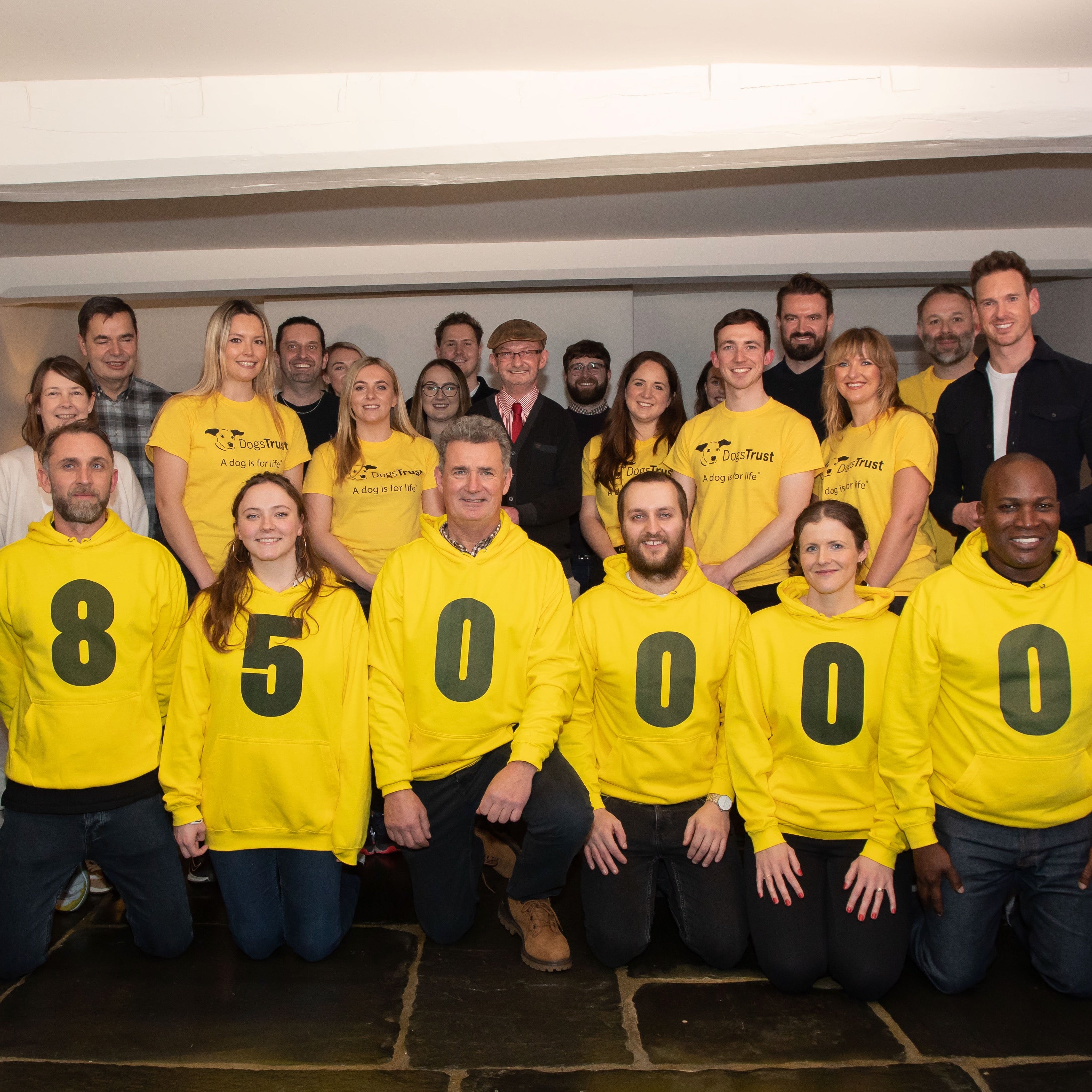 Together We Raised £850,000 for Dogs Trust