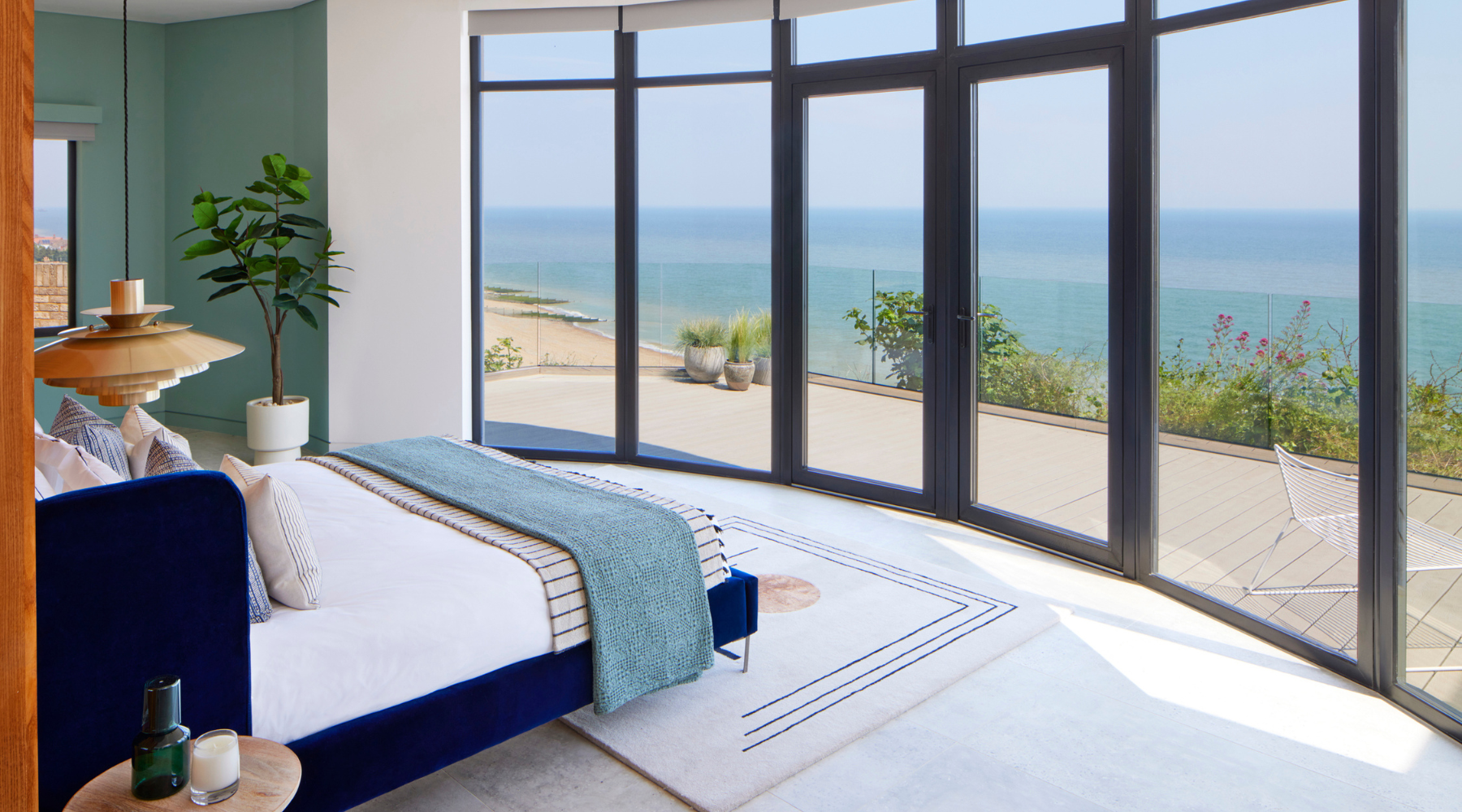 Omaze Million Pound House Draw Kent Beachfront Bedroom Panorama