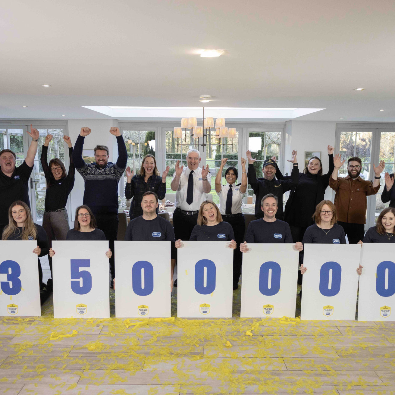 Together We Raised £3,500,000 for the RSPCA