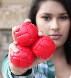 Zeekio Galaxy Juggling Balls - Premium 12 Panel Genuine Leather Balls - 130g - 67mm - Pack of 3 - Route 66 Kites