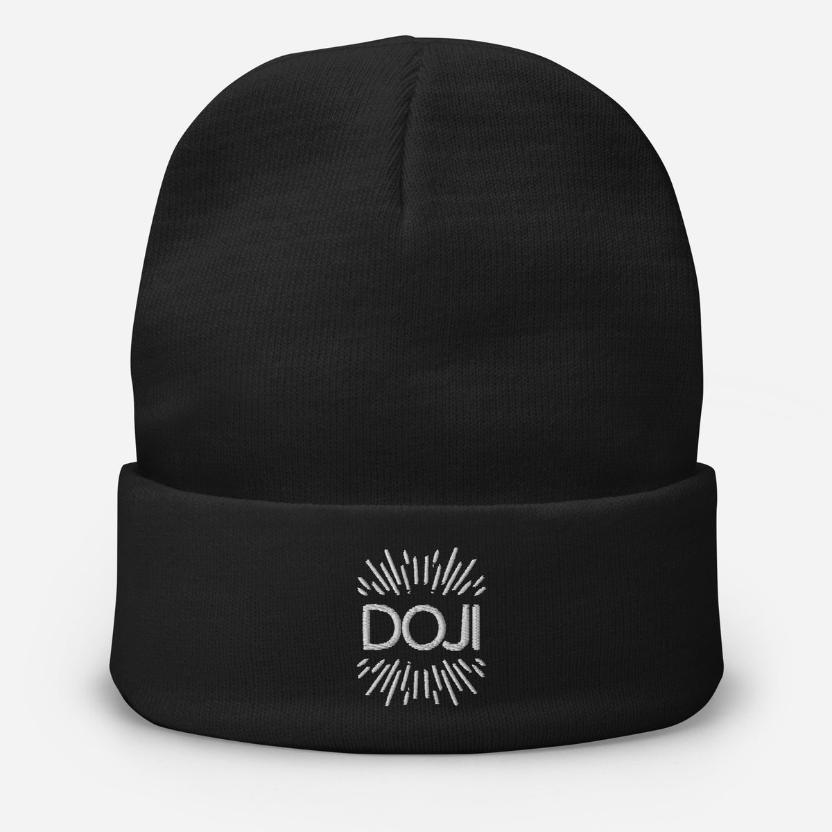 Doji embroidered beanie