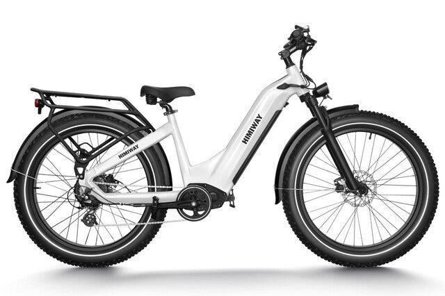 Himiway ZEBRA Premium All-terrain Step-thru Fat Tire Electric Bike