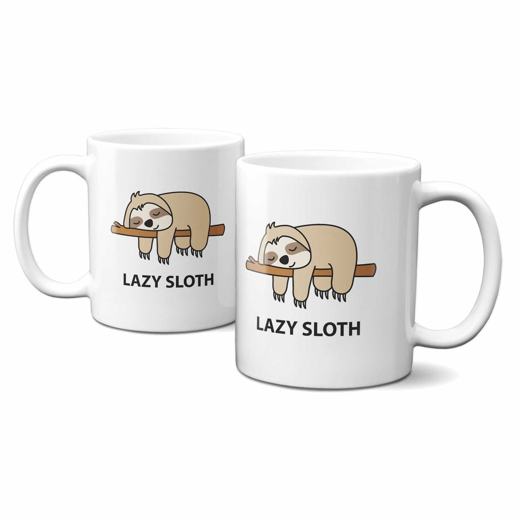 Lazy Sloth Mug – Bad Zebedee