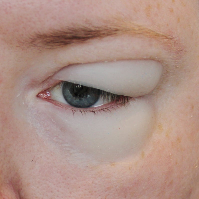 Jess Fx Appliance Silicone Swollen Eye Prosthetic Tilt