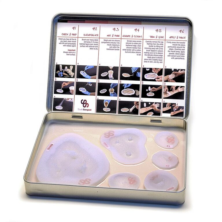 Studio Sangeet Trauma Flat Mould Triple Shot Smg Tilt Professional Makeup