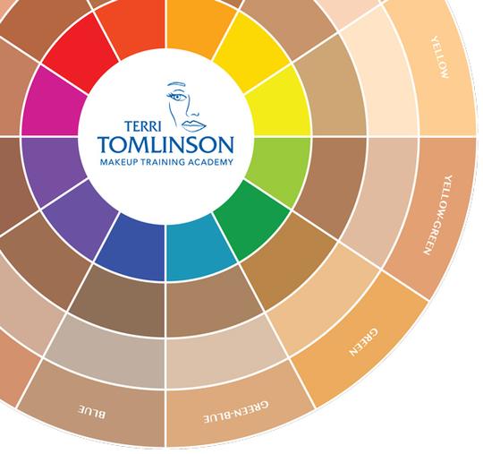 THE FLESH TONE COLOR WHEEL BY TERRI TOMLINSON – TILT Professional Makeup