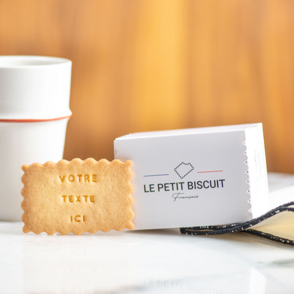 Biscuit à personnaliser fait par Le Petit Biscuit Français