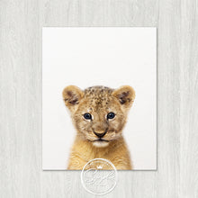 Load image into Gallery viewer, Baby Lion Printable Art