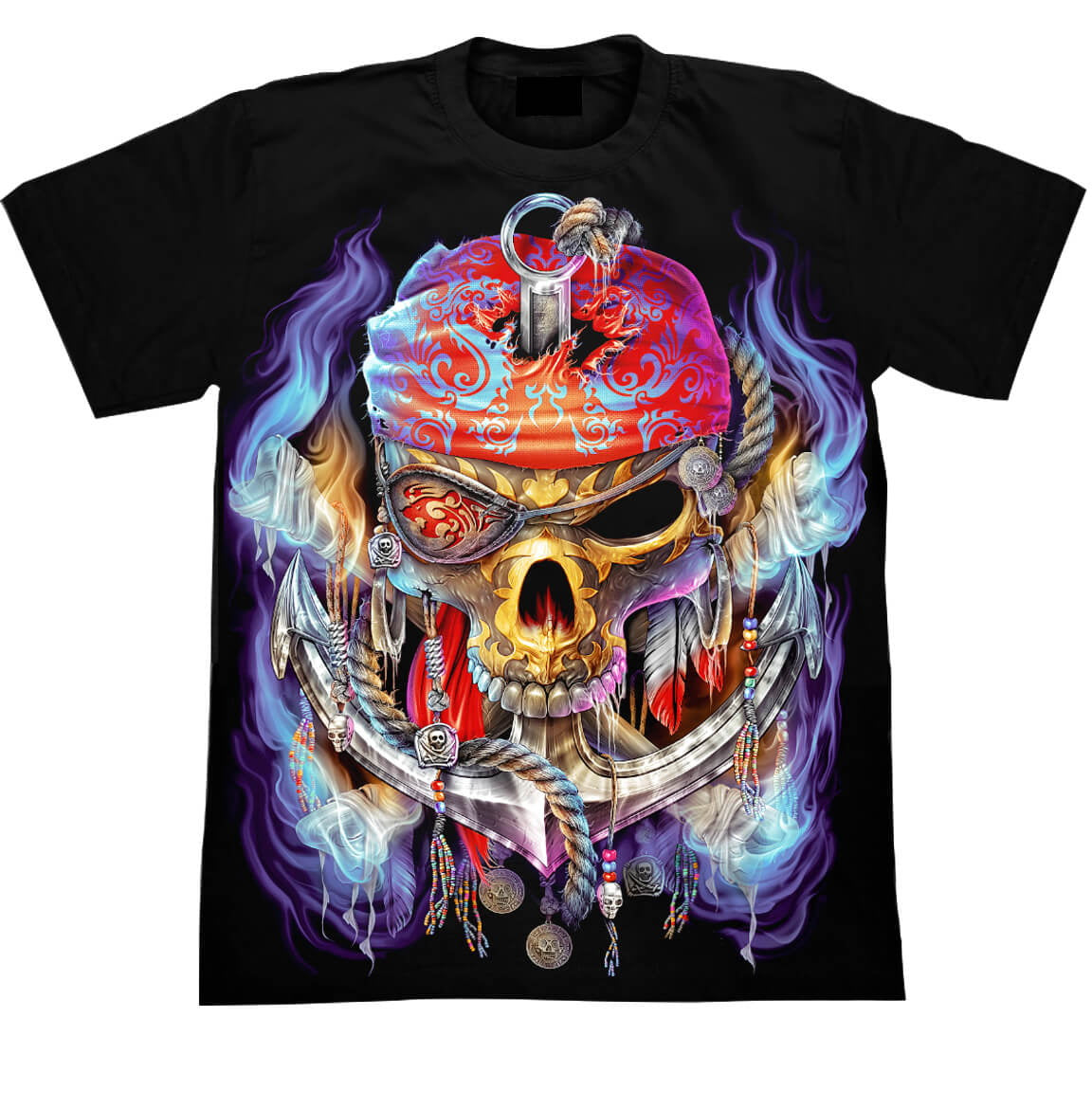 pirate skull t shirt