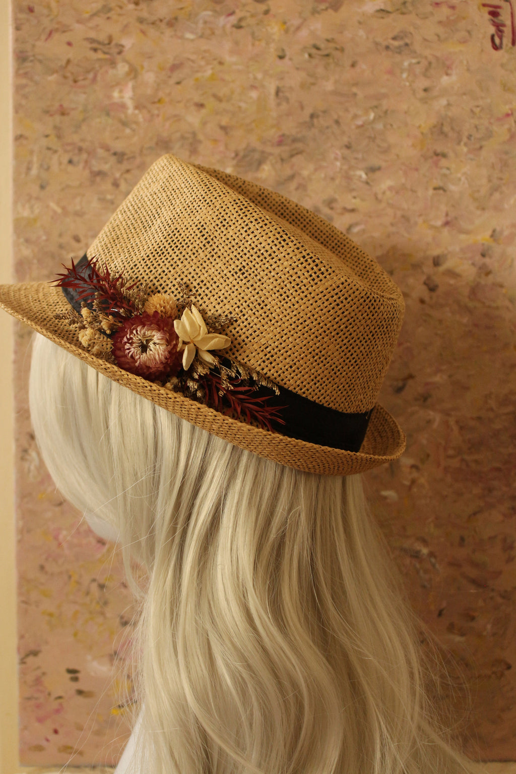 womens flower hat