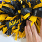 Cheer Pom Tags, Personalized Pom Tags, Labels for Pom Poms, Cheer Accessories