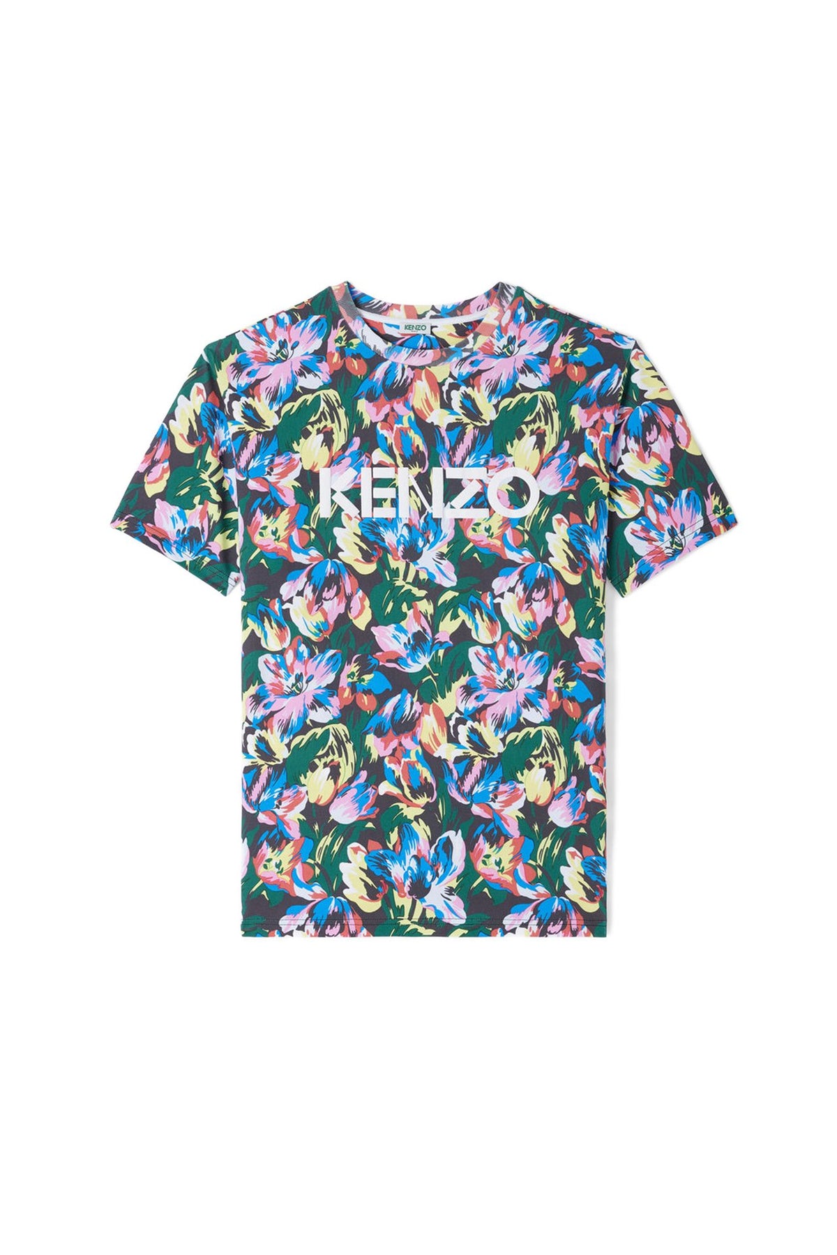 kenzo flower t shirt