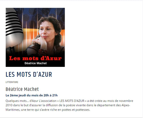 Mélanie Cessiecq-Duprat, Béatrice Machet, Les Mots d'Azur, Exopotamie