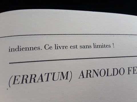 Une femme c'est un Indien, Verso